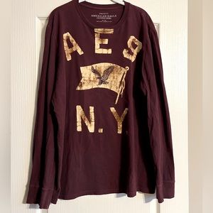 American Eagle Long-Sleeved Shirt